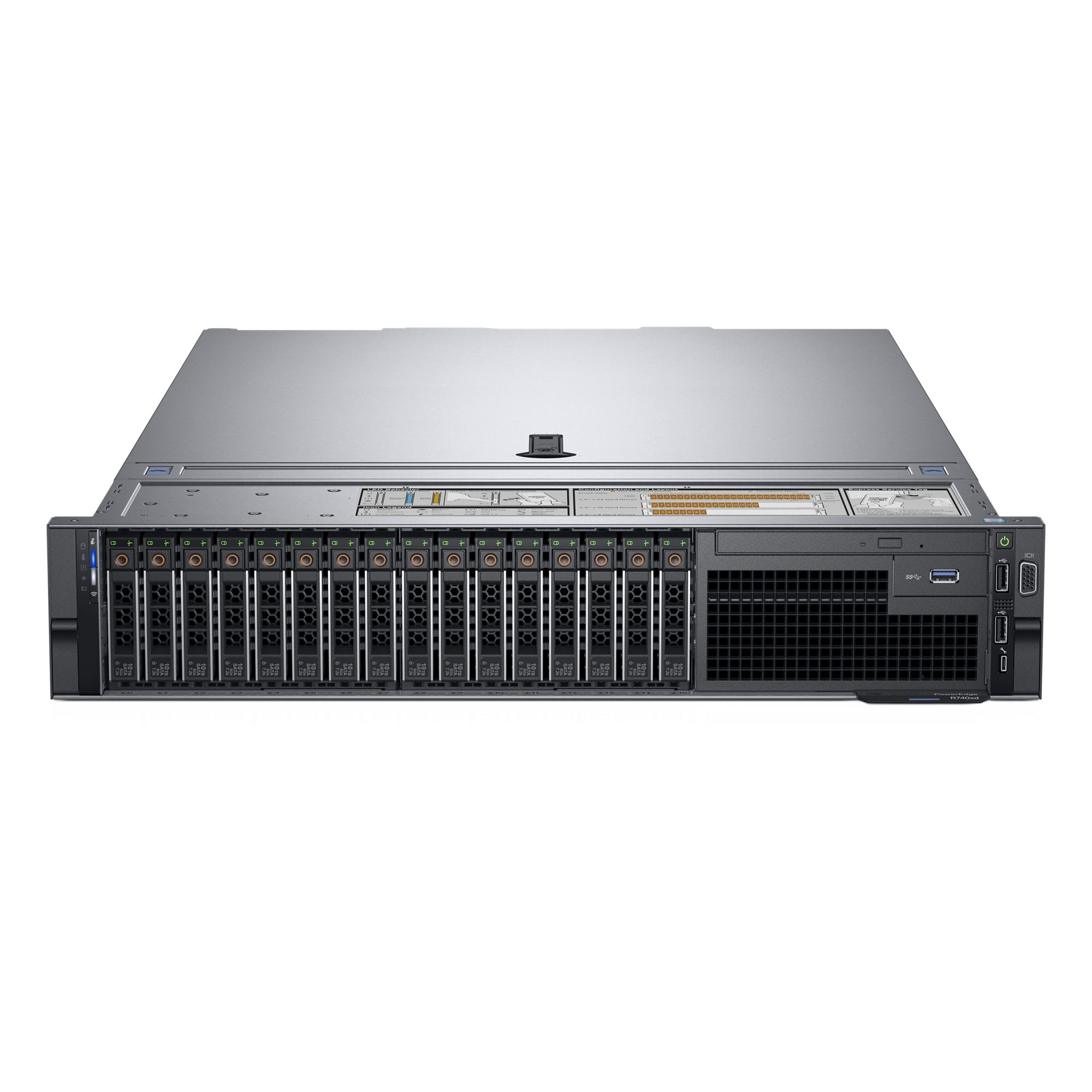 Сервер Dell EMC PowerEdge R740 - P/N: 210-AKXJ-29